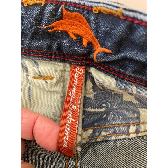 Tommy Bahama Relaxed Fit Blue Denim Jeans 38 x 30 - Picture 3 of 14